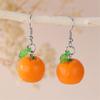 Orecchini Pendenti a Forma di Frutta con Dettaglio Foglia Leggeri Orecchini a Goccia per Donne e Ragazze Accessori Gioielli Casual