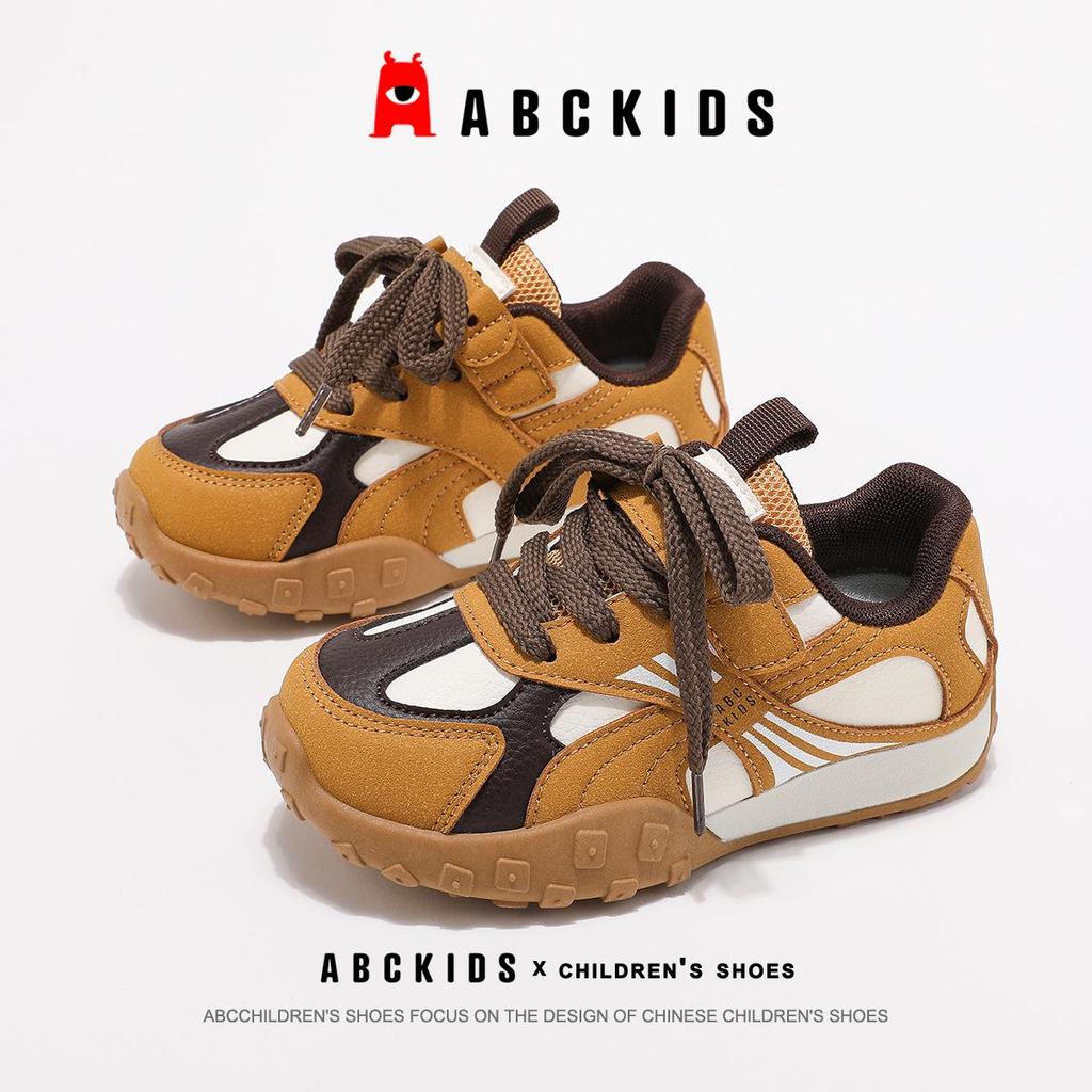 ABC Kids Autumn 2025 Durian Sole Sneakers for Boys & Girls - Versatile Casual Dad Shoes.