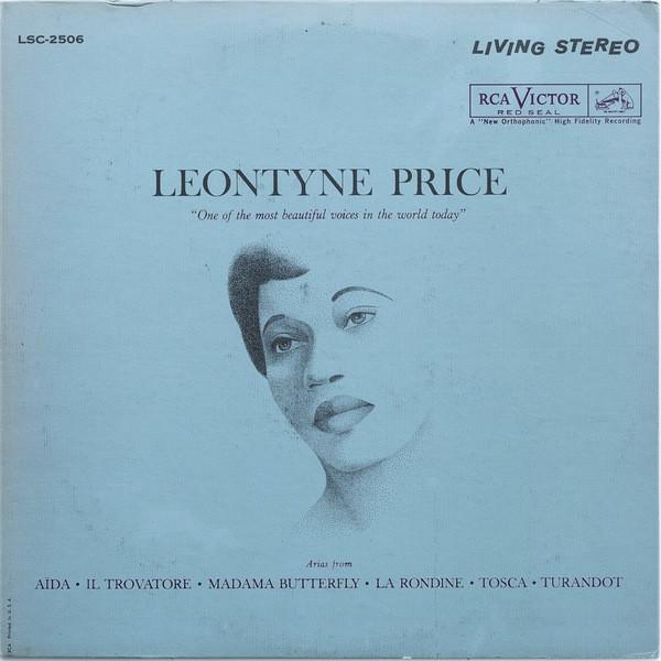 

LP Record LEONTYNE PRICE Arias LSC2506 RCA Victor Red 1965 US Classical Used