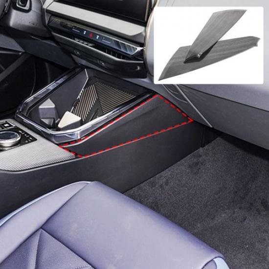 ABS Černá Imitace Dřeva Středová Konzole Boční Lišta Řadicí Páky Pro BMW X3 G45 2025+