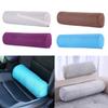 Neck Roll Pillow Soft Linen Orthopedic Sleeping Bolster Neck Back Support Cushion for Home Office Travel