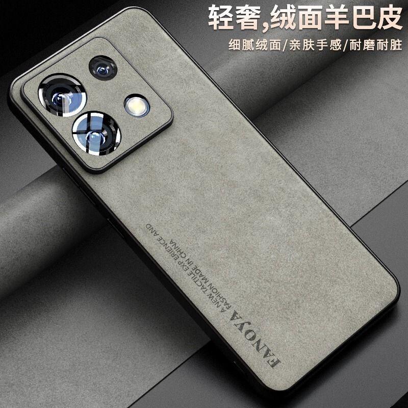 Case For POCO M6 Pro 4G Case Luxury Leather Back Cover For Xiaomi POCO M6Pro Redmi Note 13Pro Silicone Protection Shell Bumper