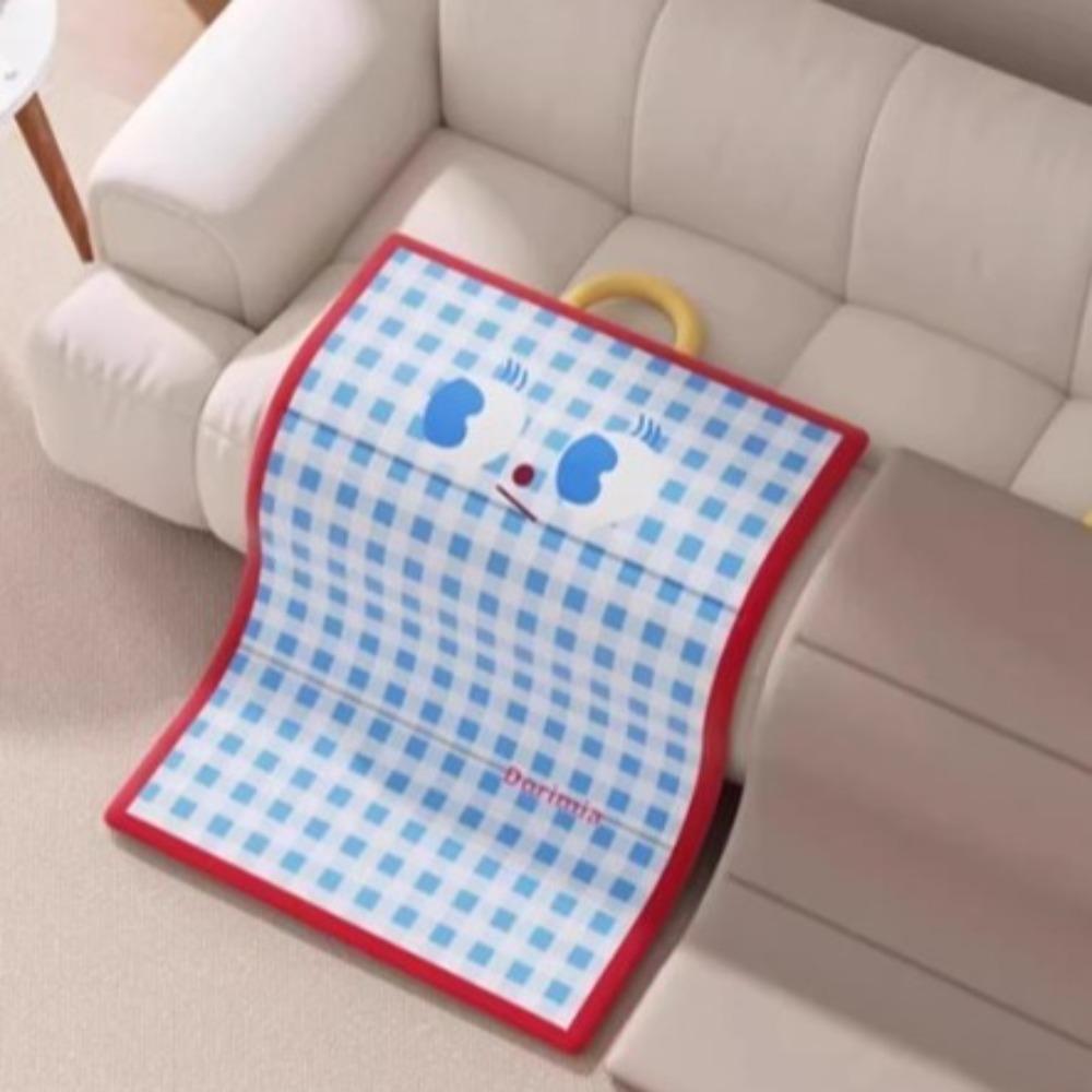 

Breathable Cooling Ice Nest Foldable Cooling Mat Comfortable Dog Nest Pet Sleeping S синій