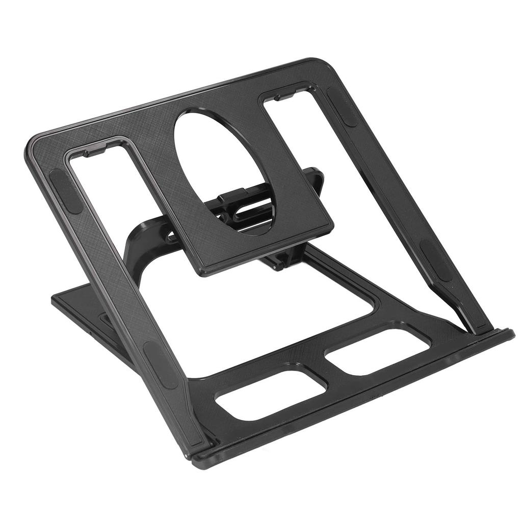 Laptop Stand ABS Desktop 6 Levels Adjustable Heightened Simple Folding Tablet Stand Portable Laptop Riser for Tablet PC