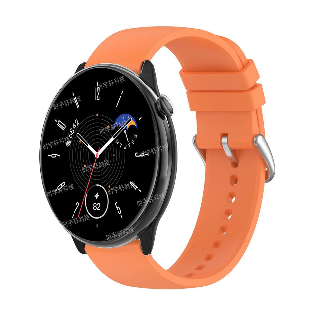 20mm řemínek pro Amazfit Active/GTS 4 2 Mini/GTS 3 2E silikonový náramek pro Amazfit GTR Mini/42mm řemínek na hodinky náramek