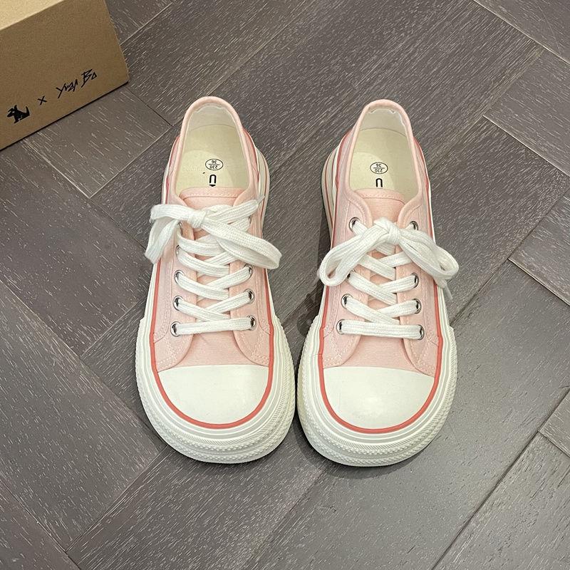 High-top Canvas Shoes Female Students Campus Style Niche Versatile Sports and Leisure Shoes Summer New Fashion