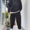 Men's Trendy Large Size Double Zipper Casual Sports Sweater Suit - Spring/Autumn