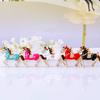 Rhinestone Pony Car Keychain Metal Bag Pendant Keychain Ring Year Of The Horse Zodiac Charm