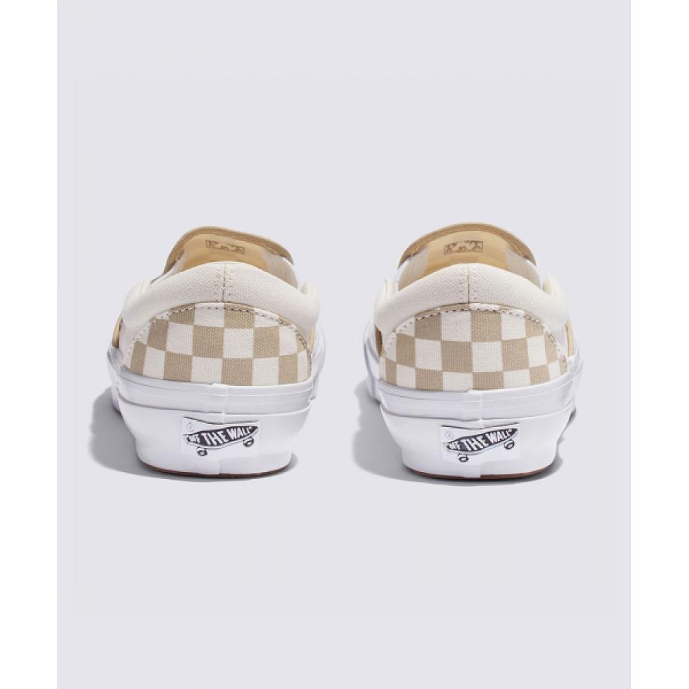 Vans Vans Premium Classic Slip On 98 Lx   Checkerboard Eucalyptus Vn000d5aeqb1