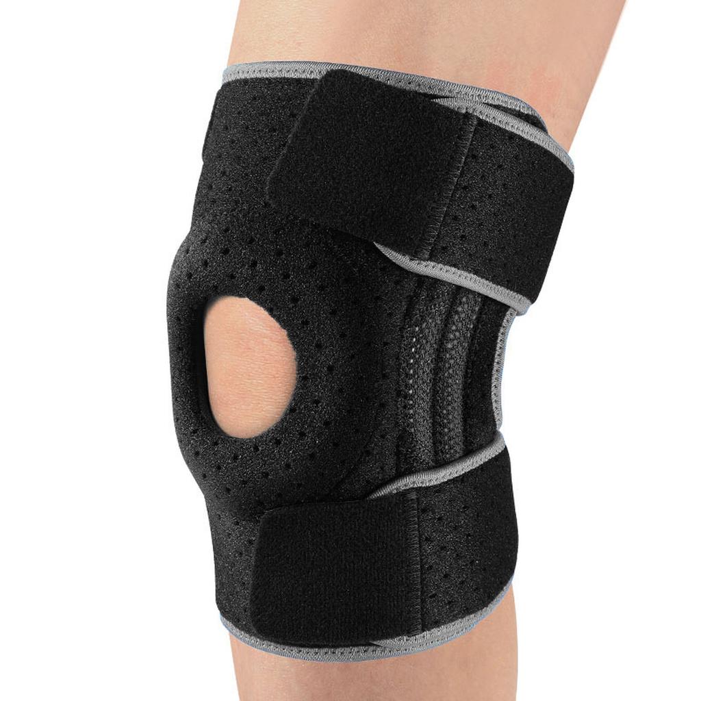 Knee Brace for Women & Men - Adjustable Support with Side Stabilizers & Patella Gel Pad - Relief for Meniscus Tear