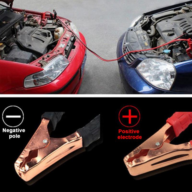 Jumper Cable 500A Automotive Battery Cable Jumper Cable For Cars Lorries Trucks Commercial Automotive Vehicle Battery Cables