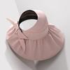 Adjustable Size Sun Hat Foldable Empty Top Sun Cap Comfortable Sunshade Hat  Outdoor