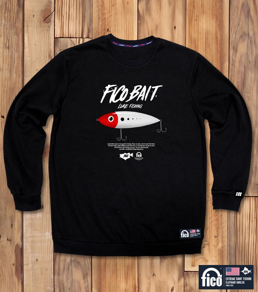 DOLDOL Fico-Mtm-189 Extreme Fishing Brand Pico Graphic Sweatshirt Long Sleeve