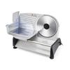 Meat Slicer, 200W Electric Deli Slicer Machine with 190 Mm Sharp Blade, Home Meat-Slicer with 70-100 RPM Slicing Speed, 0-15 Mm Adjustable Thickness,