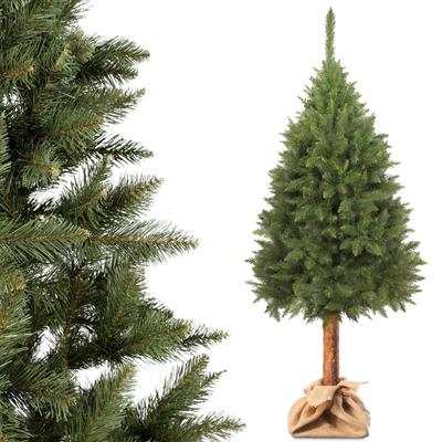 KADAX Mākslīgā Ziemassvētku egle uz stumbra 220 cm Dabīga egle