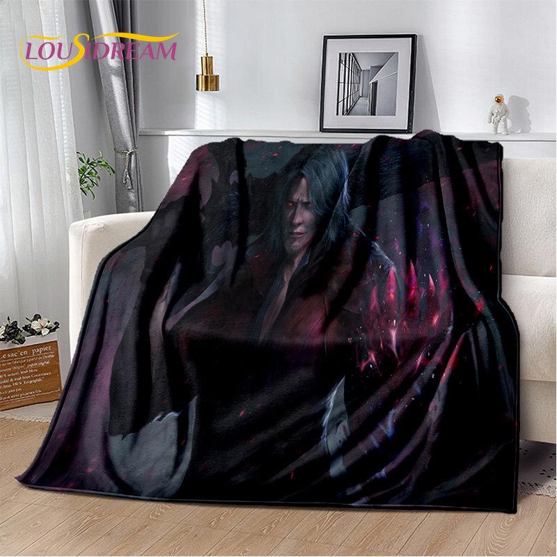 3D D-Devil May Cry DMC Game Gamer Soft Plush Blanket,Flannel Blanket Throw Blanket for Living Room Bedroom Bed Sofa Picnic Cover