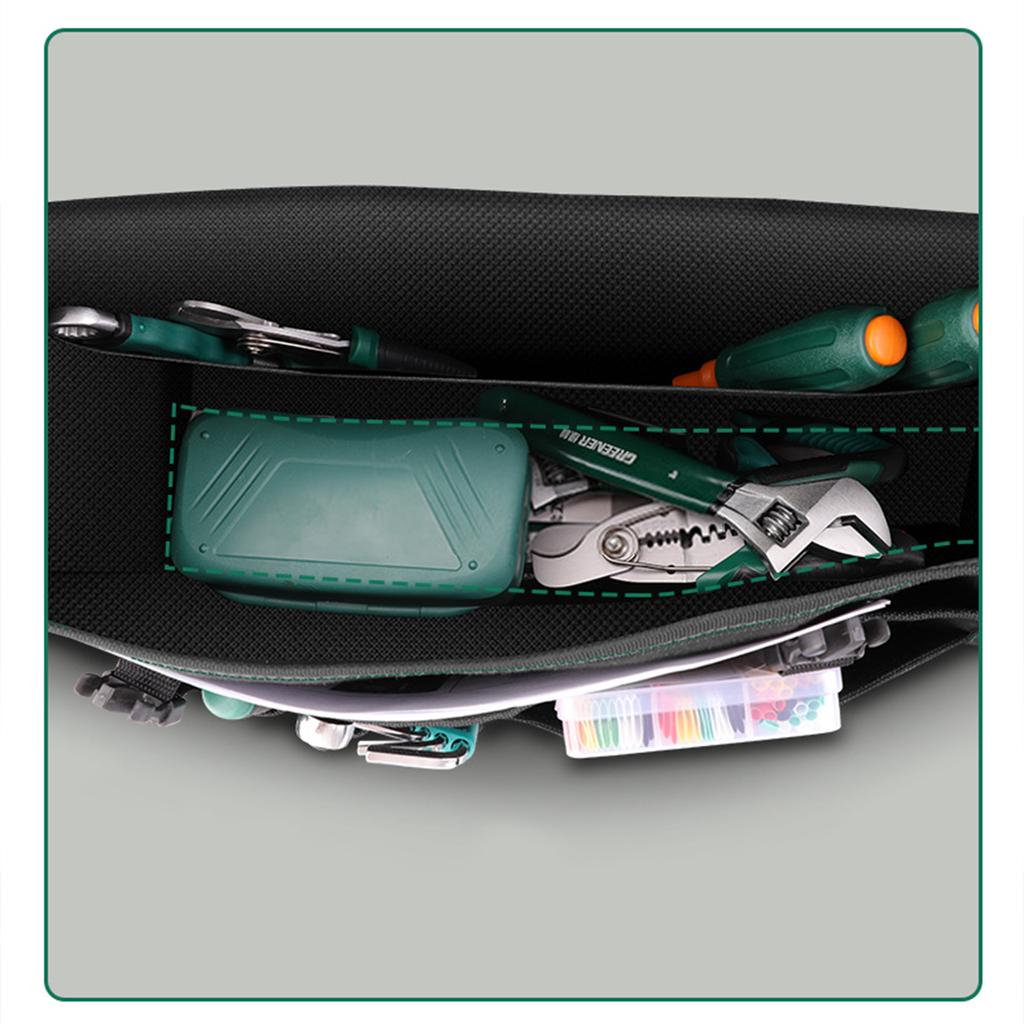 Heavy Duty Tool Bag Spacious and Well Designed Organizers Wear Resistant Base and Adjustable Shoulder Strap Holder