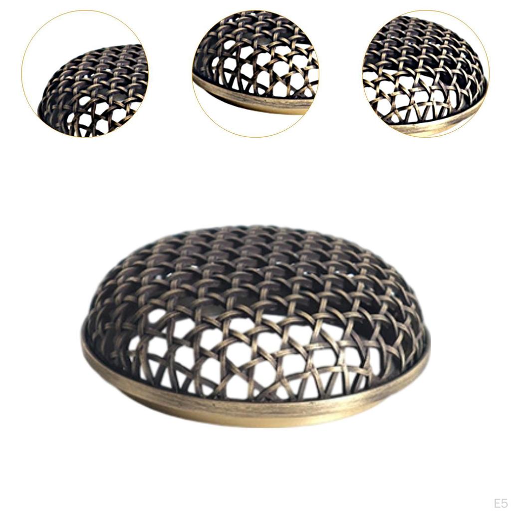 Kryt hořáku Víko kadidelnice Disk Stolní ozdoby pro venkovní ložnici pracovnu