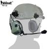 Cuffia per casco tattico con adattatore per binario per casco rapido Peltor Comtac Cuffia militare