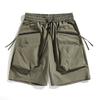 Men's Cargo Shorts, Loose Straight Casual Sports Ice Silk Shorts, Versatile Five-quarter Pants