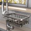 Kitchen Sink Faucet Storage Rack Dishwasher Vegetable Sink Supplies Household Drain Basket For Bathroom Gadget
