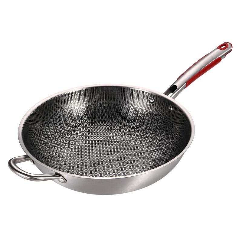 Balde 316 Edelstahl Waben Antihaft Wok