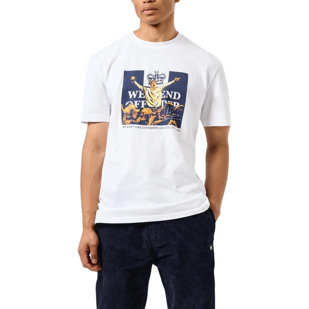 2026 Weekend Offender Leo Gregory Graphic Unisexs T Shirt Short Sleeve Crew Neck Cotton