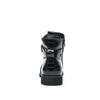 Side zipper Chelsea boots men's ankle boots leather buckle British-style pointed riding boots doctor's check trendy shoes
