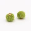 Mink Fur Ball Key Ring Accessories Clothing Hair Accessories 10pcs DIY Ornament Accessories Pendant Materials Earrings Eardrops Accessories