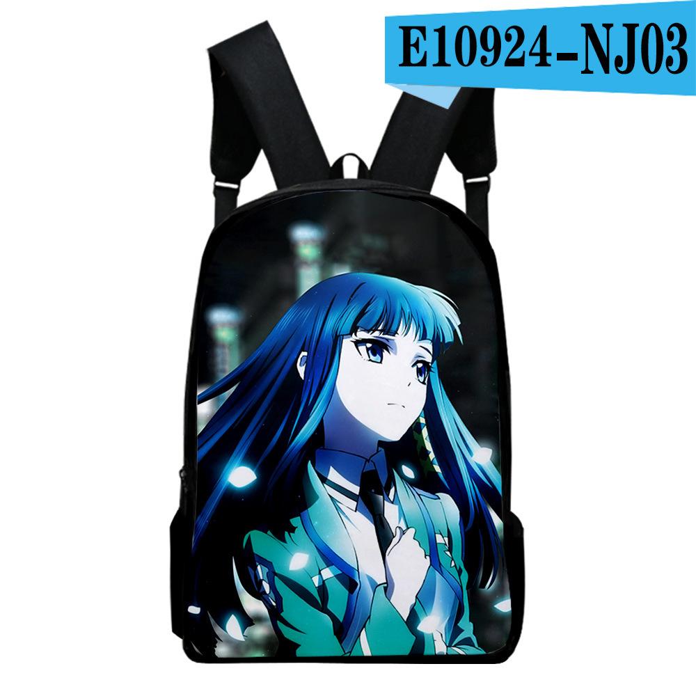 Classic The Irregular At Magic High School Notebook Backpacks Pupil Bags 3D Print Oxford Waterproof Boys/Girls Laptop Backpacks