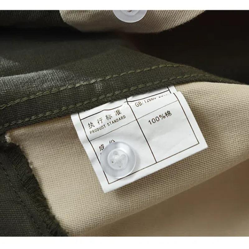 Koreanische Patchwork-Hemden für Herren Frühling und Herbst Streetwear Lockeres Oberteil Weiche und bequeme Reine Baumwolle Langarmhemden Mann