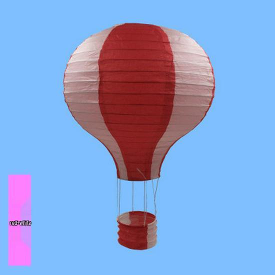 Hand-Folded Rainbow Hot Air Balloon Lantern - Christmas, Birthday, Party, Kindergarten Hanging Decoration