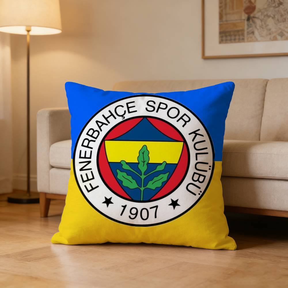 T-Turkey F-Fenerbahce Fc Pillow Case Cushion Cover Throw Pillow Case For Car Sofa