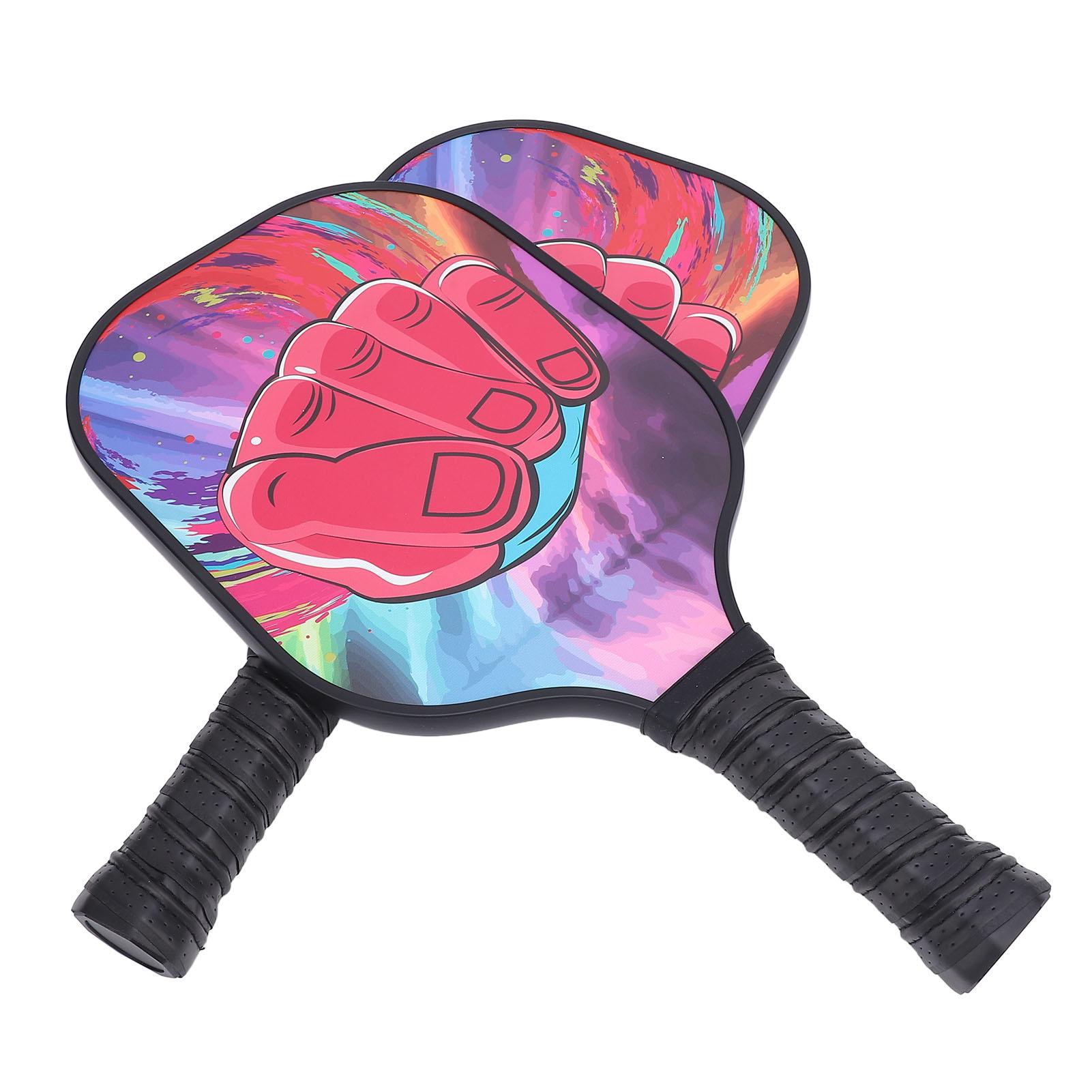 

Набор для пиклбола 2 стекловолоконные легкие ракетки для пиклбола и 2 мяча 1 сумка для переноски для тренировочного типа