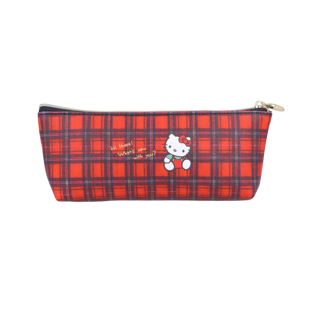 Sunstar Stationery Sanrio Character Pencil Case Hello Kitty Check S1428730