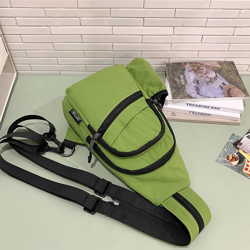 Casual backpack new fashionable multi-functional breast bag trendy travel anti-splashing messenger bag high value backpack