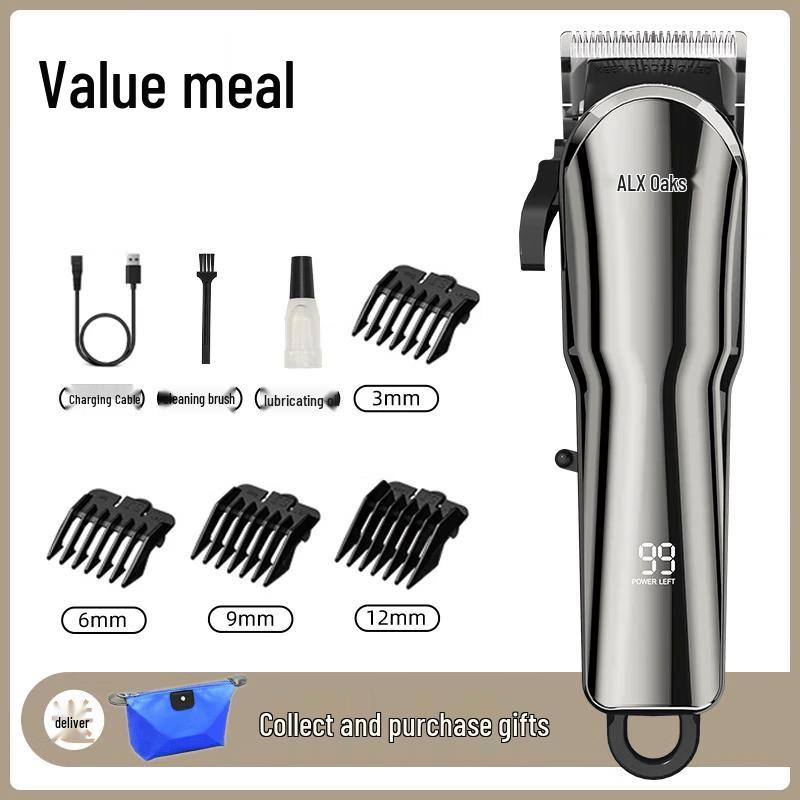 AUX Rechargeable Pet Grooming Clipper CN plug (adapter included)