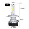 K7C 4300K H7 H4 H11 Led Lamp 3 Copper Tube Led