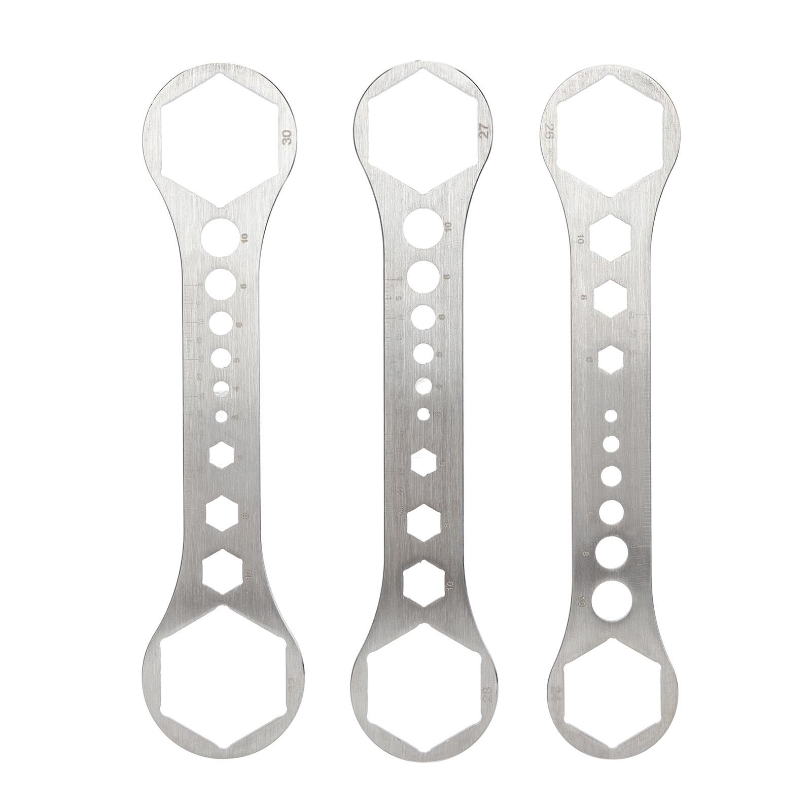 

Ключ для передней вилки, пневматический инструмент для снятия крышки вилки из нержавеющей стали для горных велосипедов 24‑26mm / 0.94‑1.02in