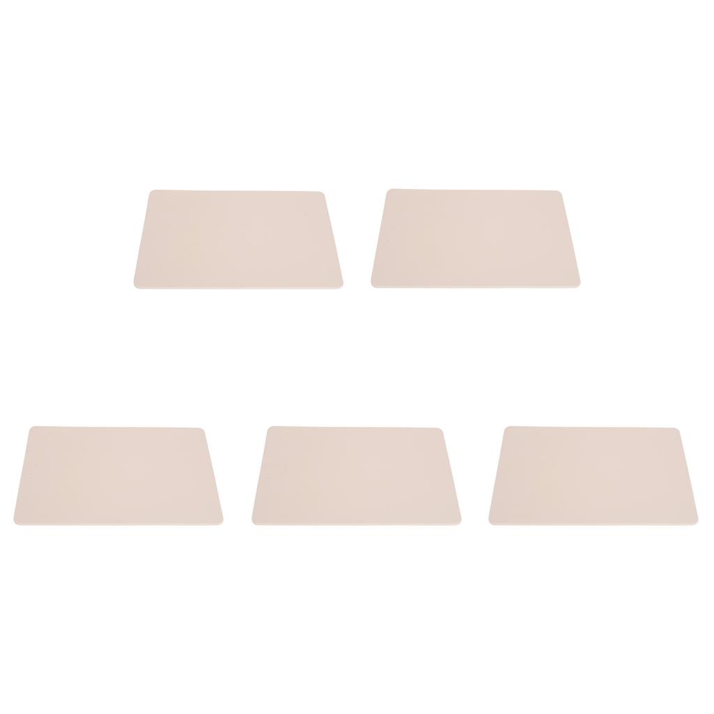 5PCS Tattoo Practice Skin Thicken Ink Free Double Side Microblading Eyebrow Practice Skin for Beginner