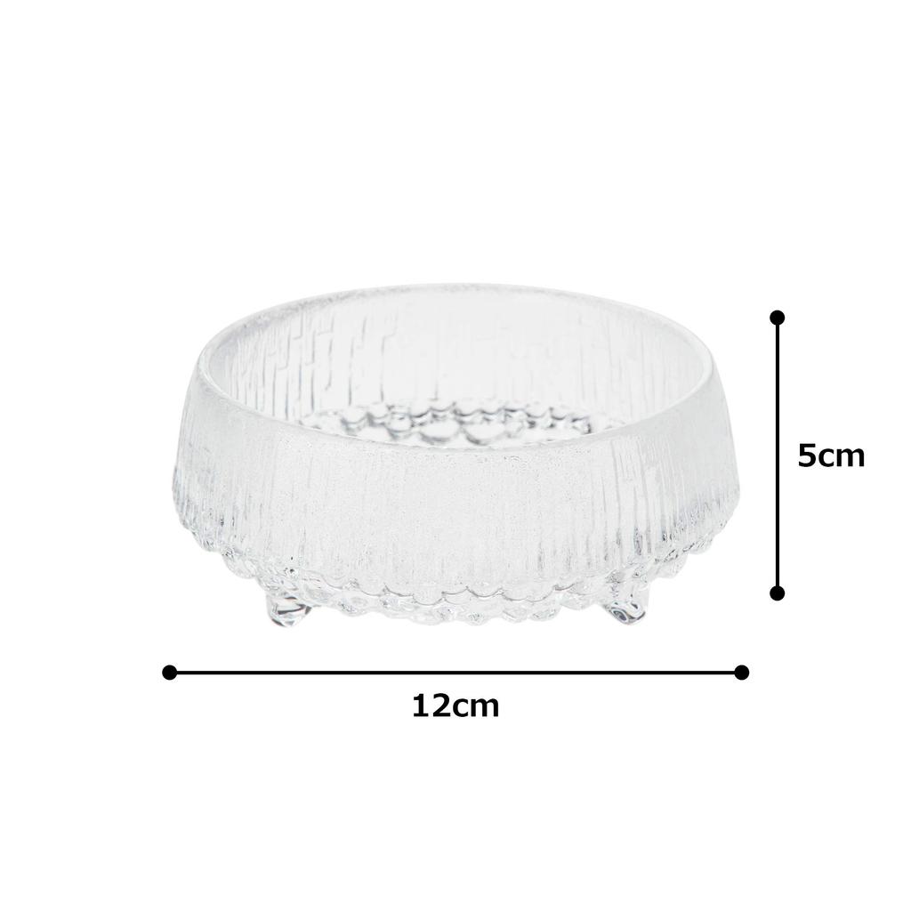 iittala (Iittala) Small Bowl, Clear, 11.5cm Diameter, ULTIMA THULE (IIT588-5100009)
