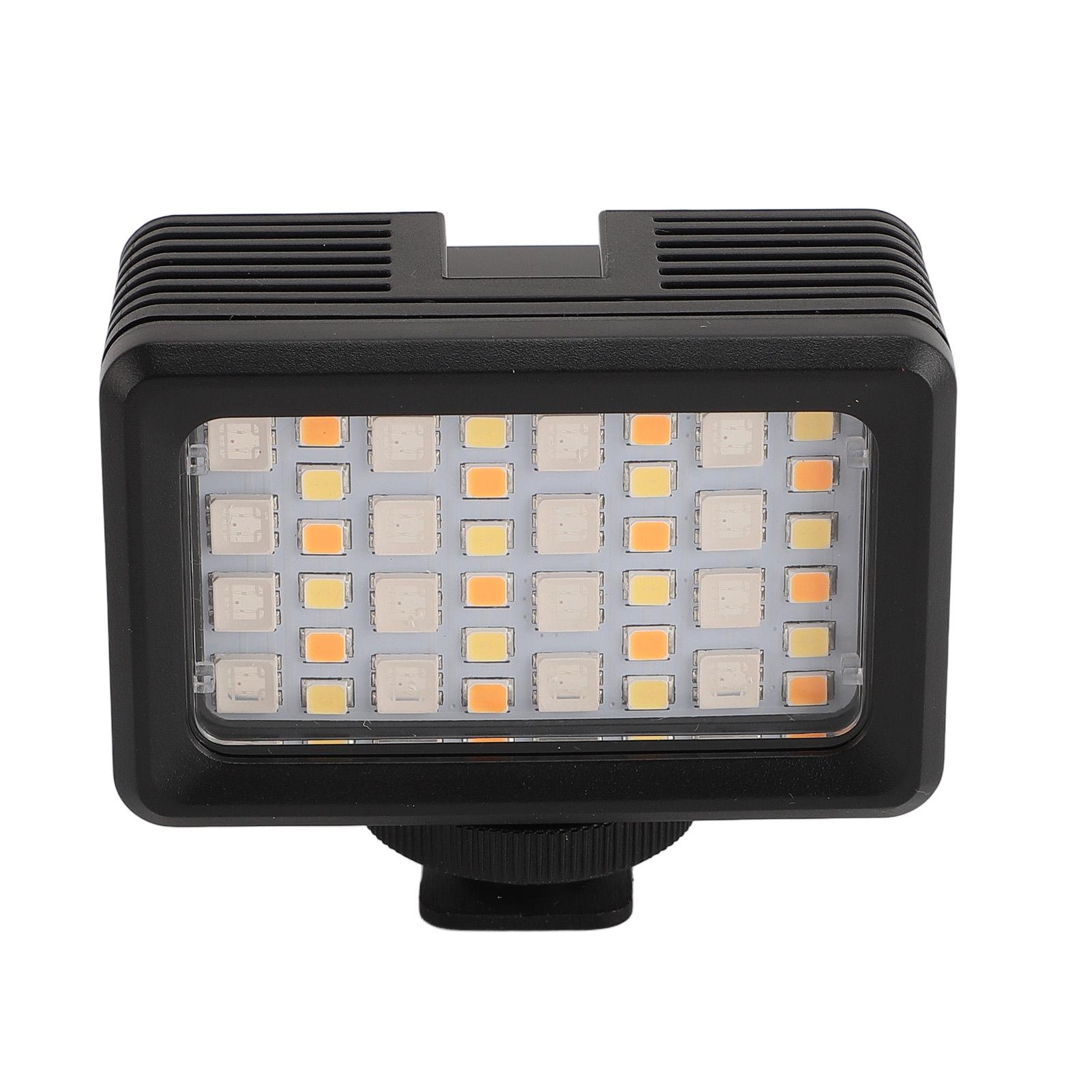 

Светодиодный светильник для камеры 40 м водонепроницаемый 2700K до 5600K портативный подводный RGB видеосвет для прямой трансляции