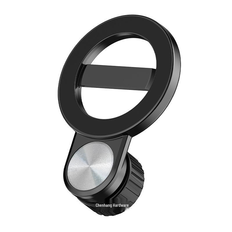 Magnetic Car Mount: Air Vent & Suction Cup Phone Holder Compatible with MagSafe