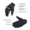Motobike Motorcycle Knitting Unisex Moto Touch Screen Breathable Motocross Riding Racing Alloy Protective Full Finger Gloves