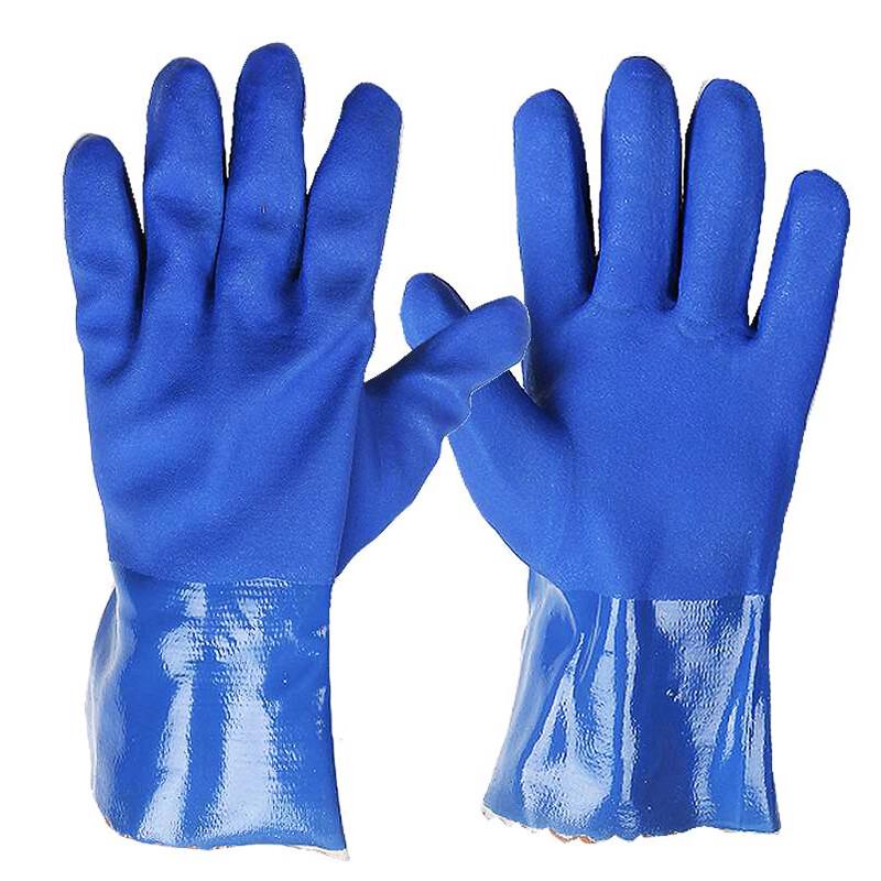 Hengda 618 Industrial PVC Coated Oil & Acid Resistant Work Gloves