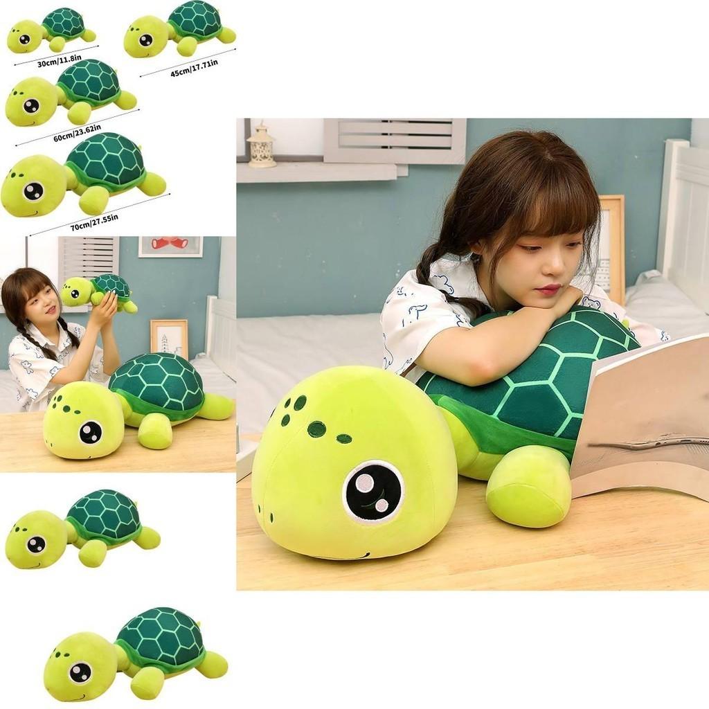 Niedliches und kuscheliges Plüsch-Meeresschildkröten-Spielzeug mit großen Augen Perfektes Geschenk für Kinder!