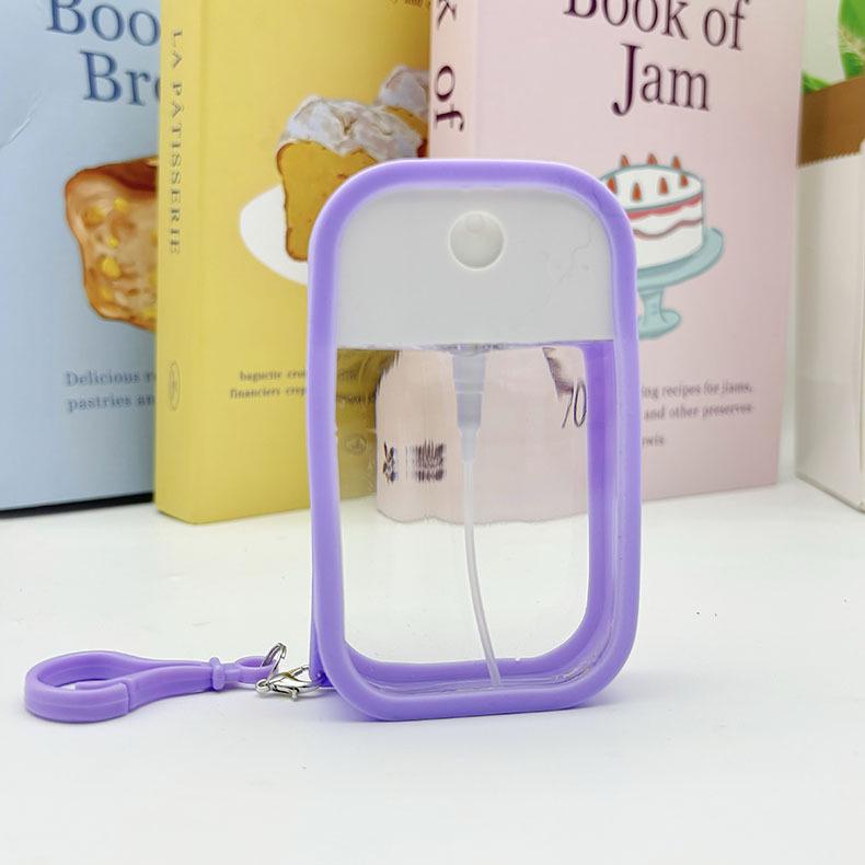 Macaron-Colored Travel Spray Bottle for Alcohol Disinfection