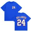 2026 Hot Movie Heated Rivalry Hollander 24 Graphic T Shirt Mens Womens Luxury Fashion Cotton Oversized Tshirt Street Wear Y2K