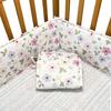 Baby Crib Bumper Pad Soft Safety Rail Guard Toddler Bed Anti-Collision Padding Set 4pcs