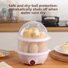 Stainless Steel Egg Cooker With Multifunction Boiling Steaming For Kitchen Home Food Prep